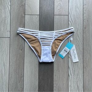 Beach Bunny Summer Skimpy Bottom - White